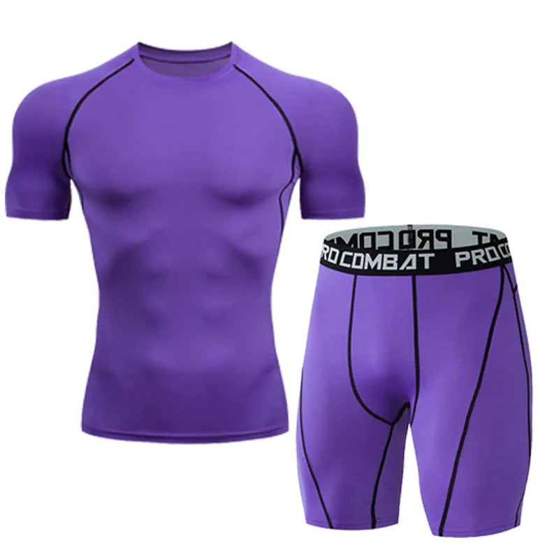 Heren Compressie Sportset (2-delig)