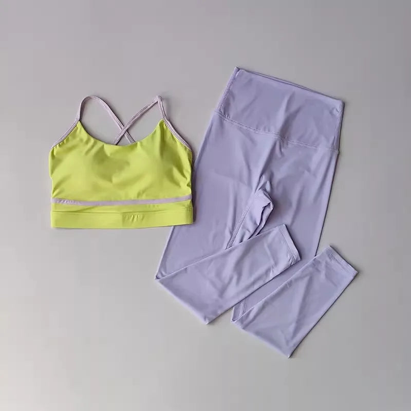 Yogaleven 2-delig Set – High Waist Legging & BH