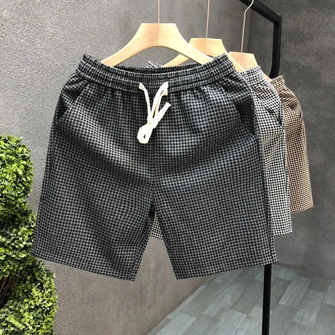 Heren Casual Shorts – Sneldrogend met Trekkoord