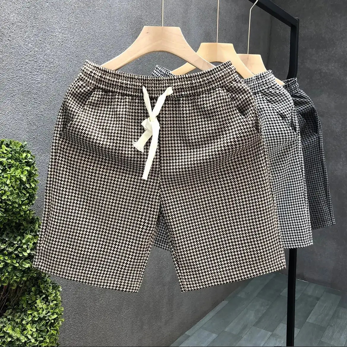 Heren Casual Shorts – Sneldrogend met Trekkoord