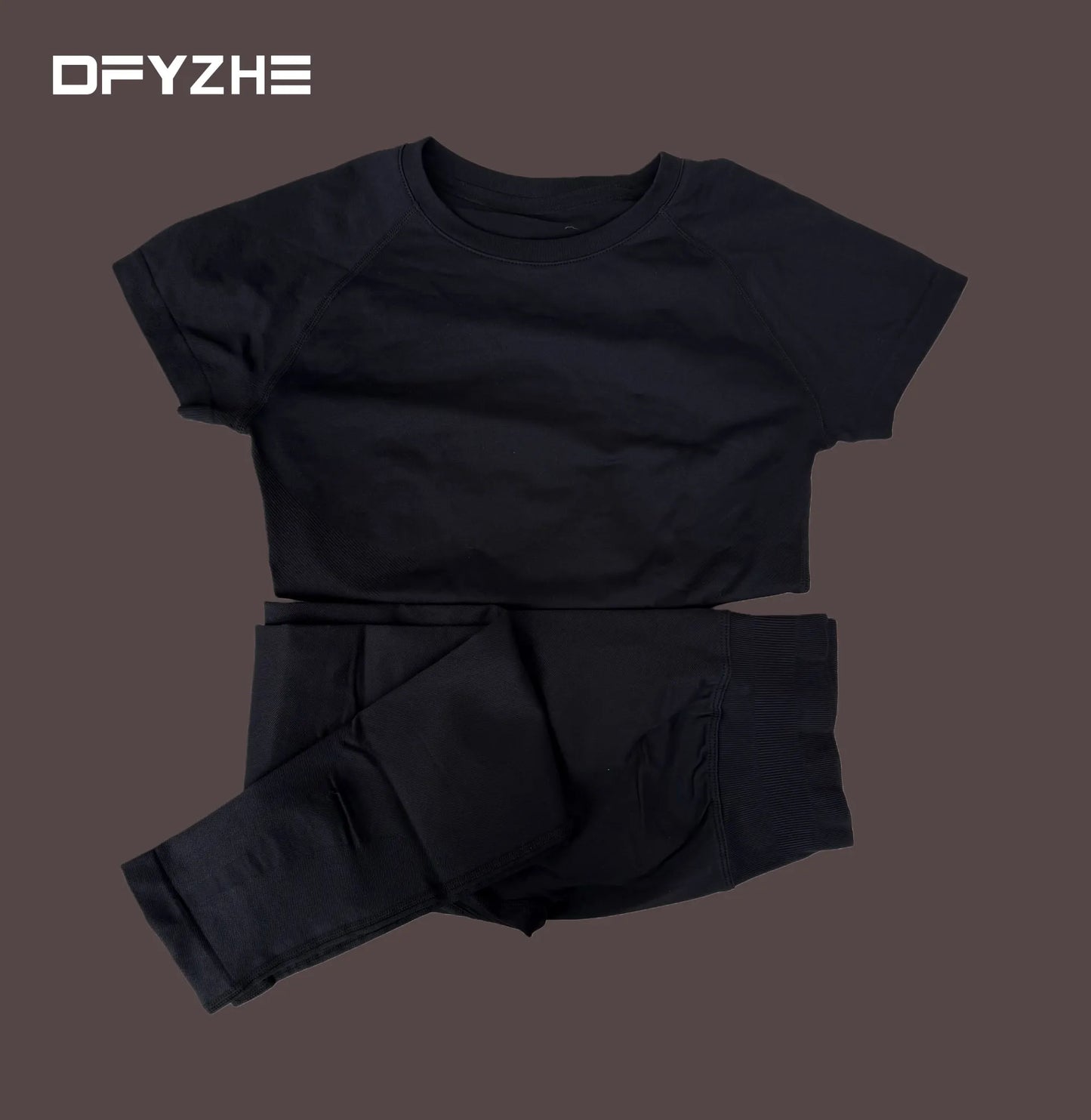 Heren Yoga Sportset (2-delig) – Shirt & Broek