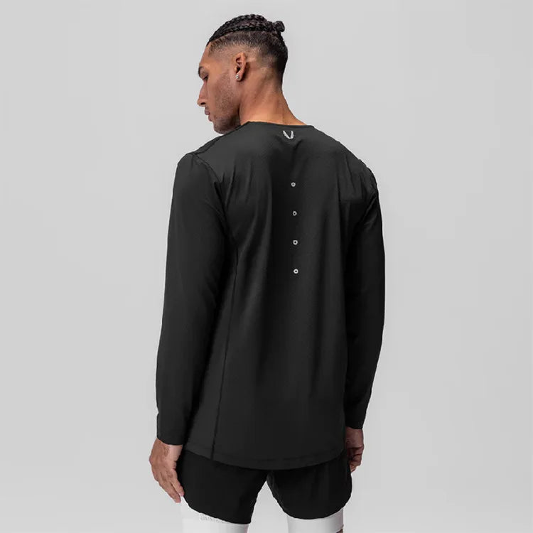 Heren Longsleeve Sporttop