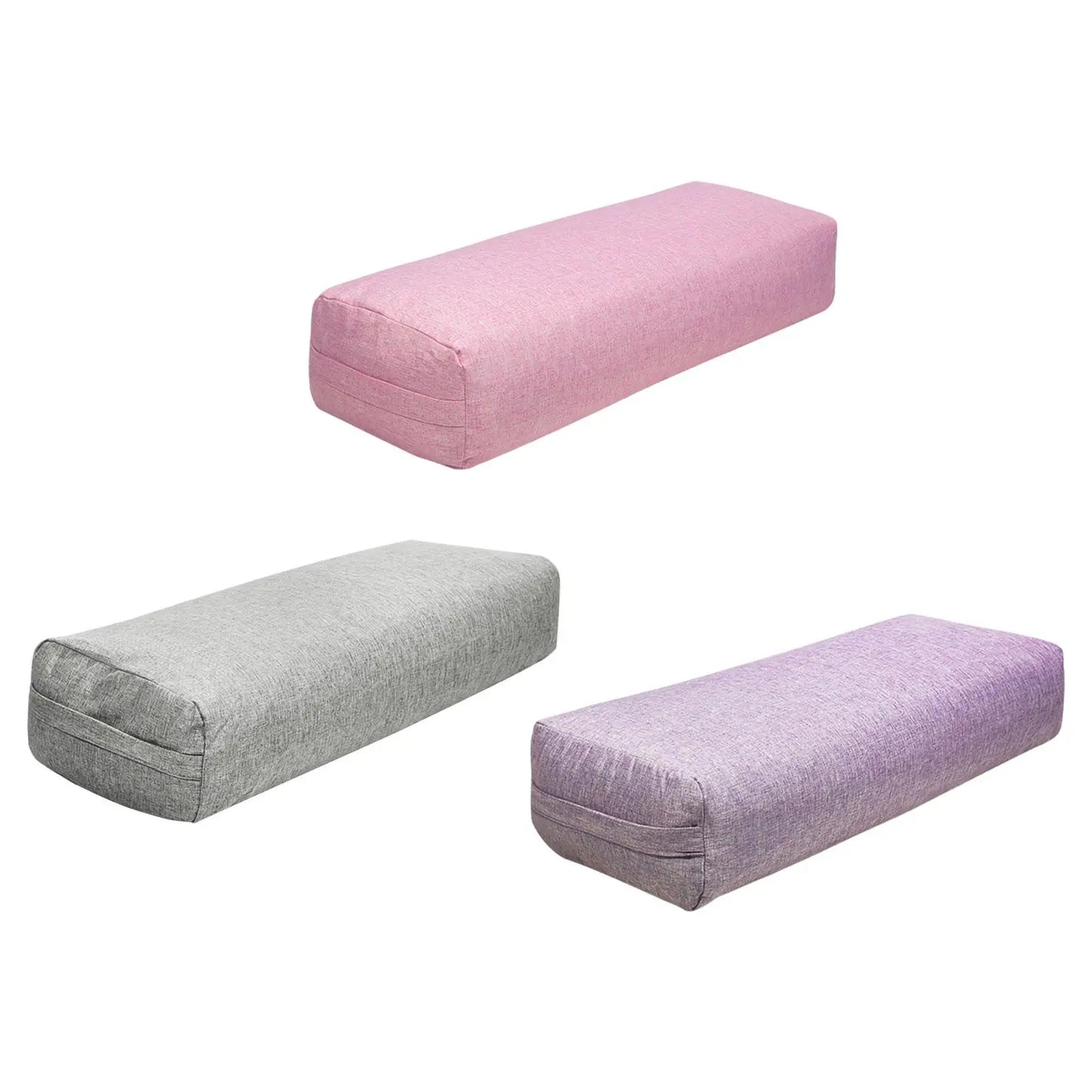 Yoga Bolster Kussen - Rechthoekig met Draaghandvat