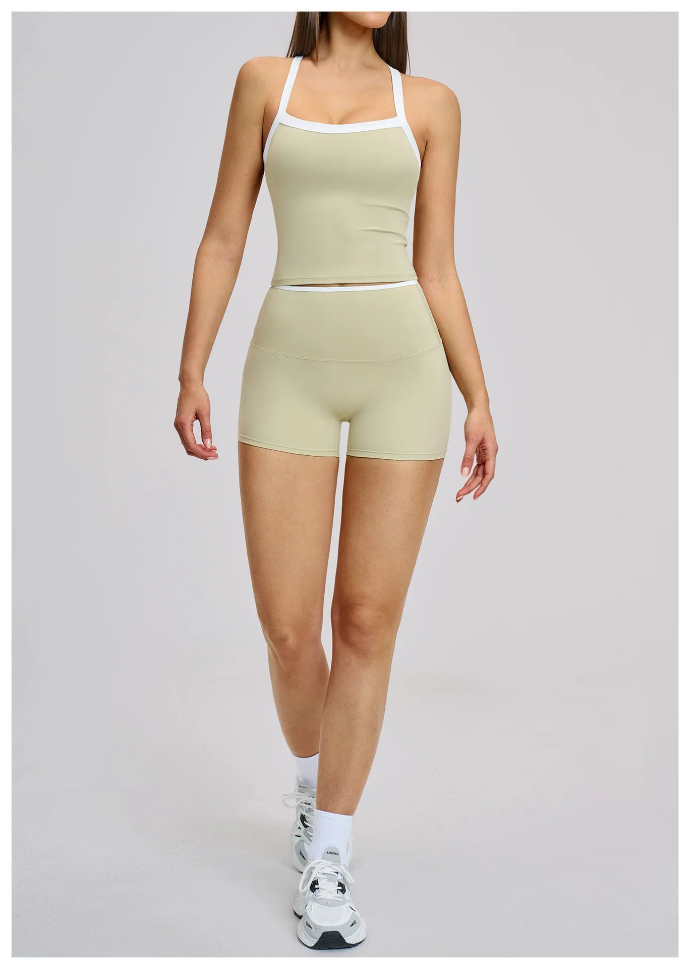 Yoga Trainingspak Dames 2-Delig - Hoge Taille