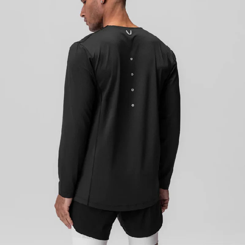 Heren Longsleeve Sporttop