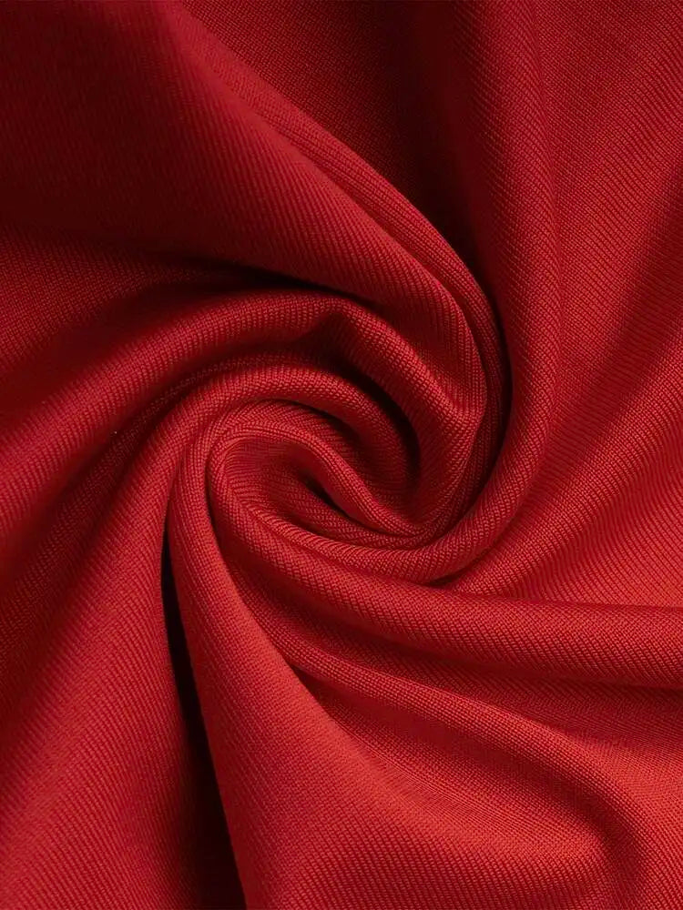 Yogaleven Crop Top – Ronde Hals Korte Mouw Rood