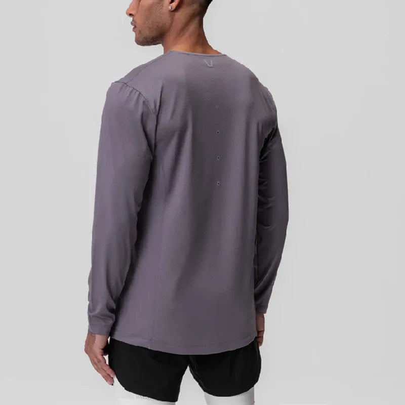 Heren Longsleeve Sporttop