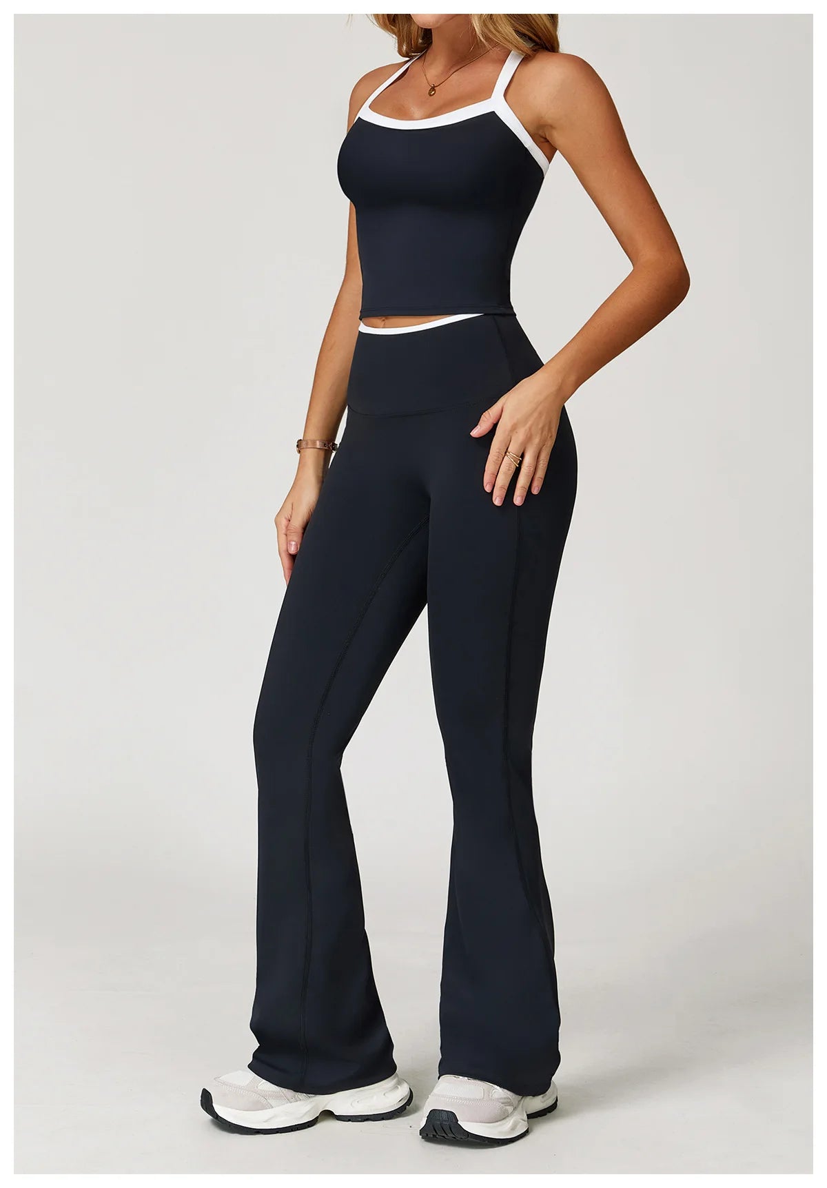 Yoga Trainingspak Dames 2-Delig - Hoge Taille