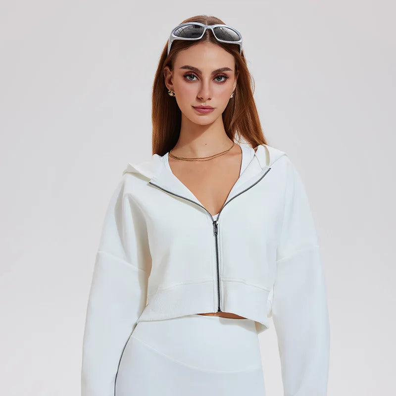 Yogaleven Zip Hoodie – Losse Herfst Jacket