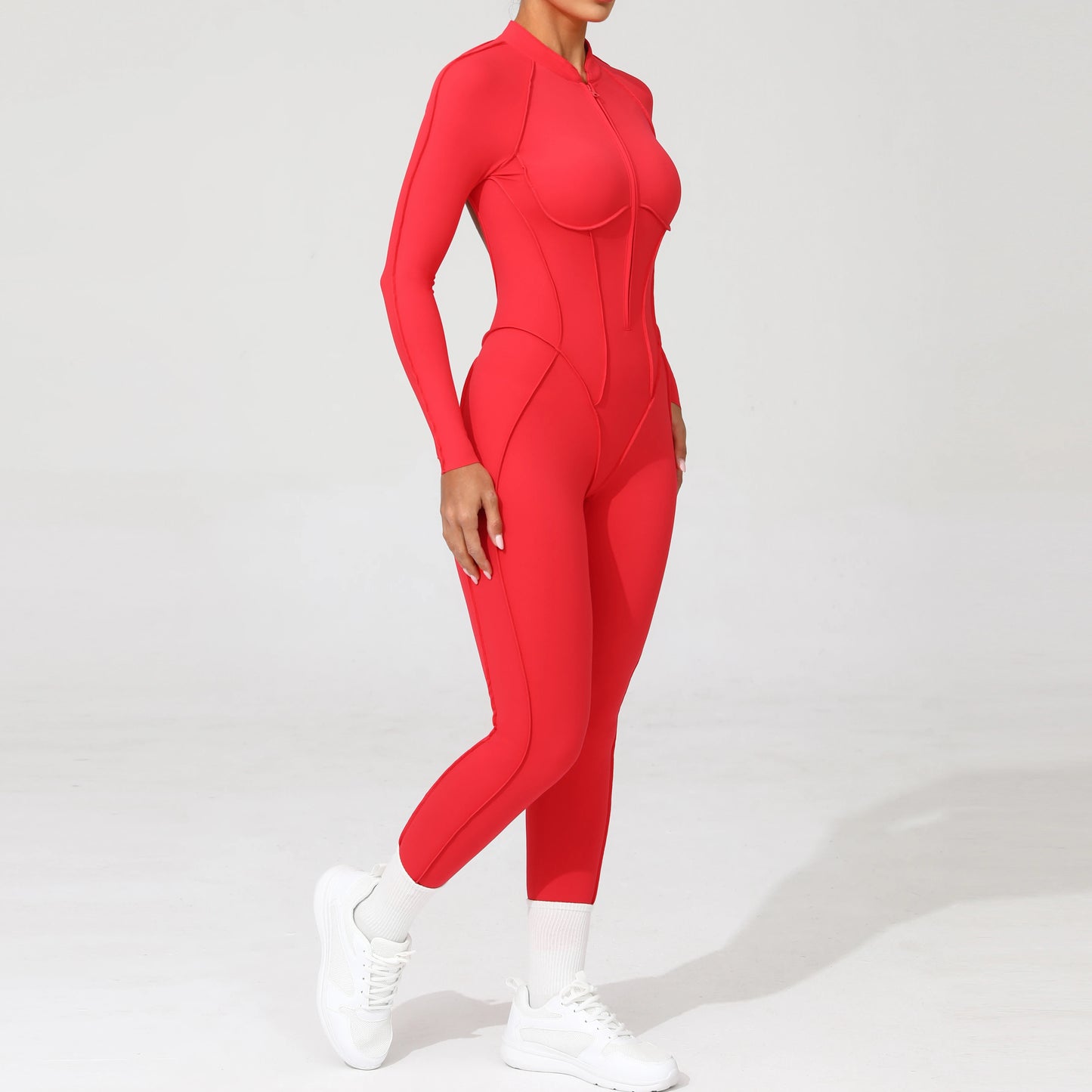 Yoga Jumpsuit Lange Mouw