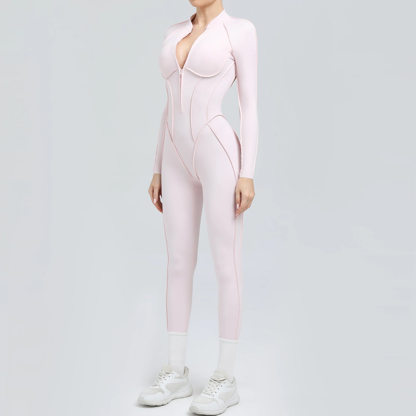 Yoga Jumpsuit Lange Mouw
