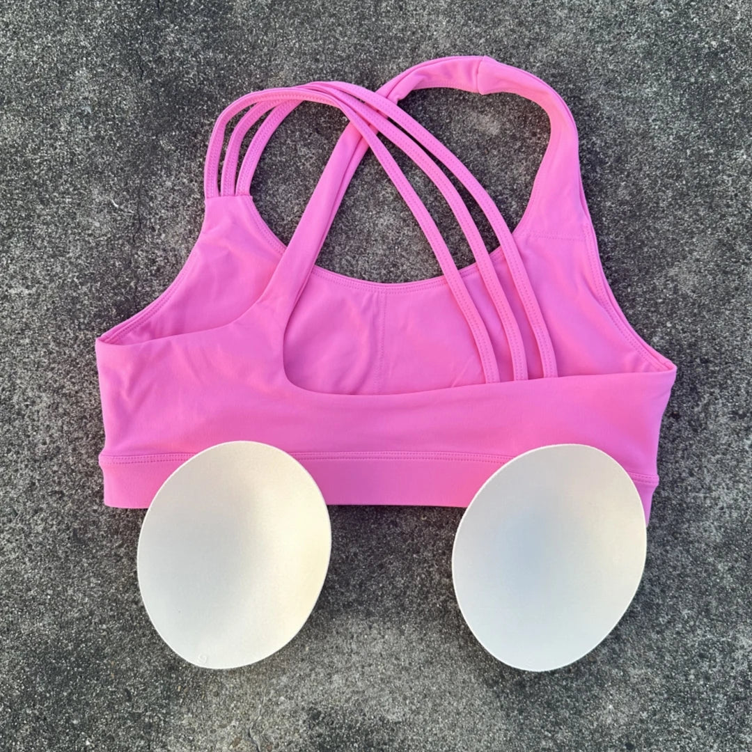 Sport BH Cross Back - Gevoerd