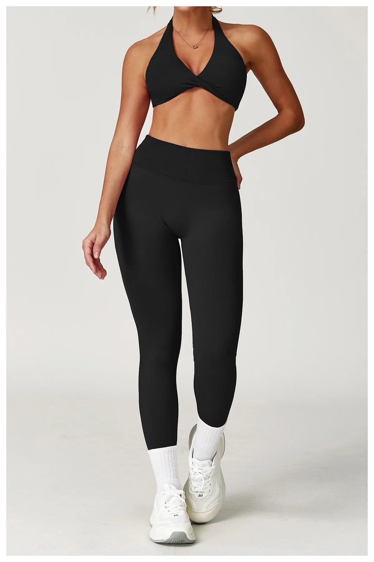 Yogaleven 3-delig Set – Sportjas, BH & Gymlegging