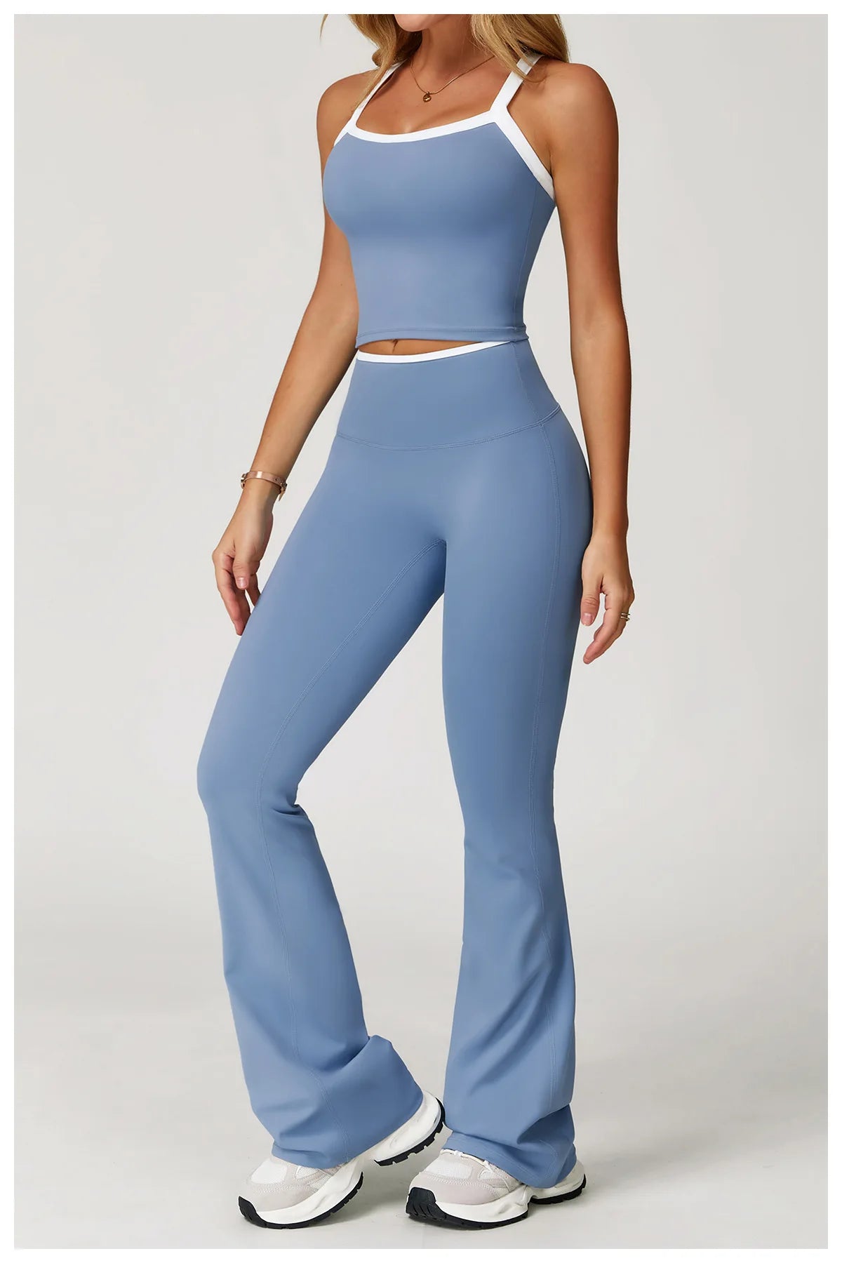 Yoga Trainingspak Dames 2-Delig - Hoge Taille