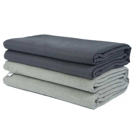 200x150cm Yoga Handdoek Extra Breed & Dik Wollen Deken Yoga Meditatie Deken Opvouwbare Yoga Mat voor Yoga Pilates Fitness Rust Deken