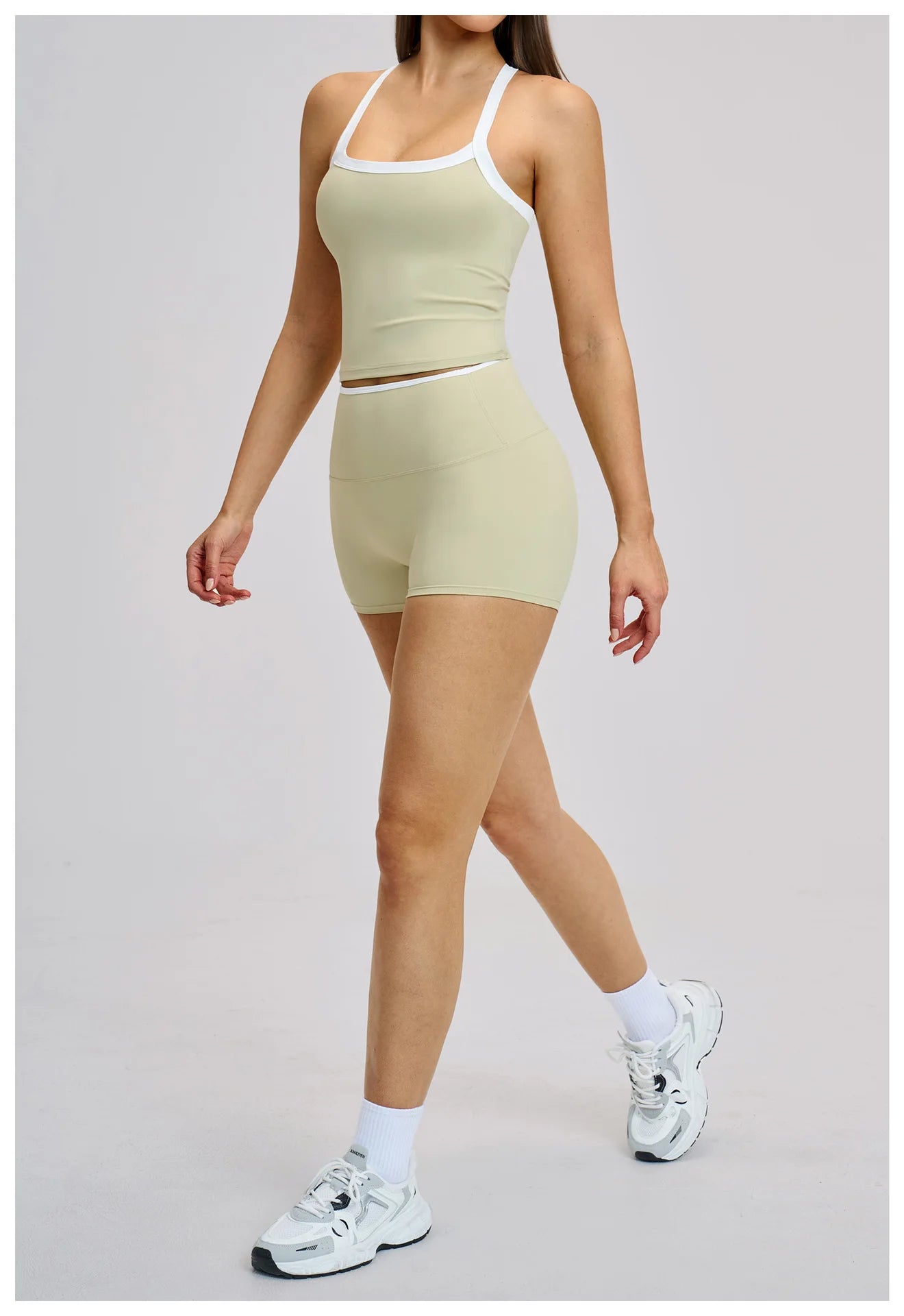 Yoga Trainingspak Dames 2-Delig - Hoge Taille