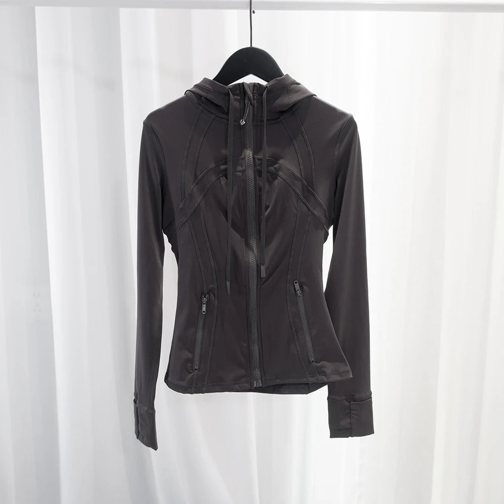 Yogaleven Hoodie Jacket – Sneldrogend met Capuchon
