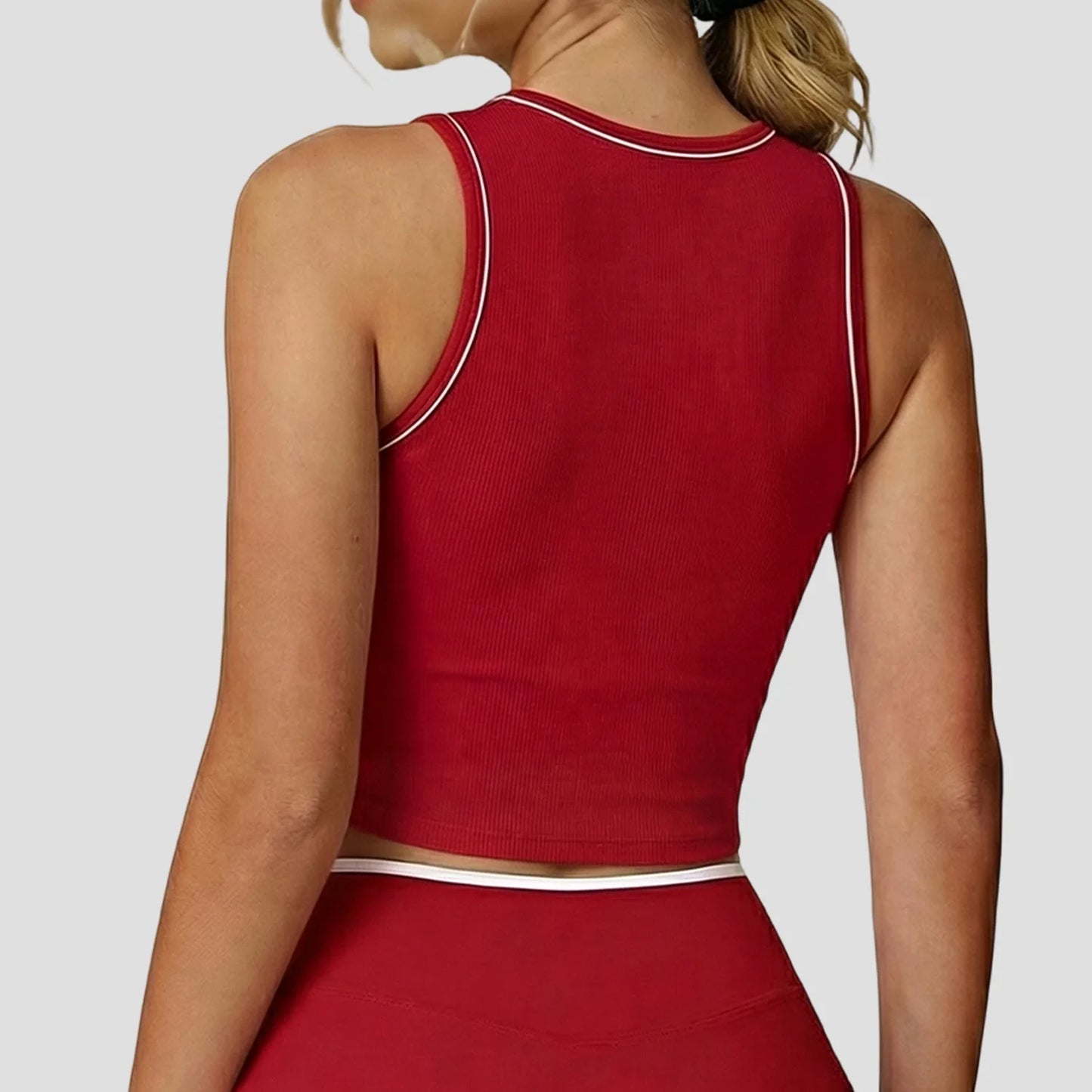 Yogaleven Crop Tank Top – Afneembare Pads