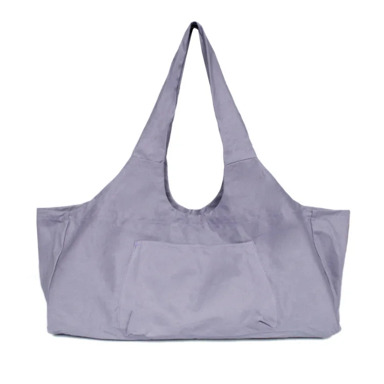 Yogamat Tas Canvas - Oversized Met Zijvak