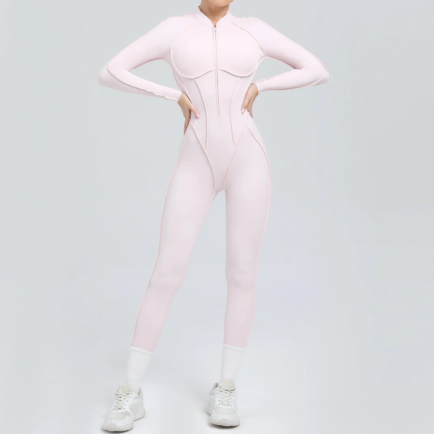 Yoga Jumpsuit Lange Mouw
