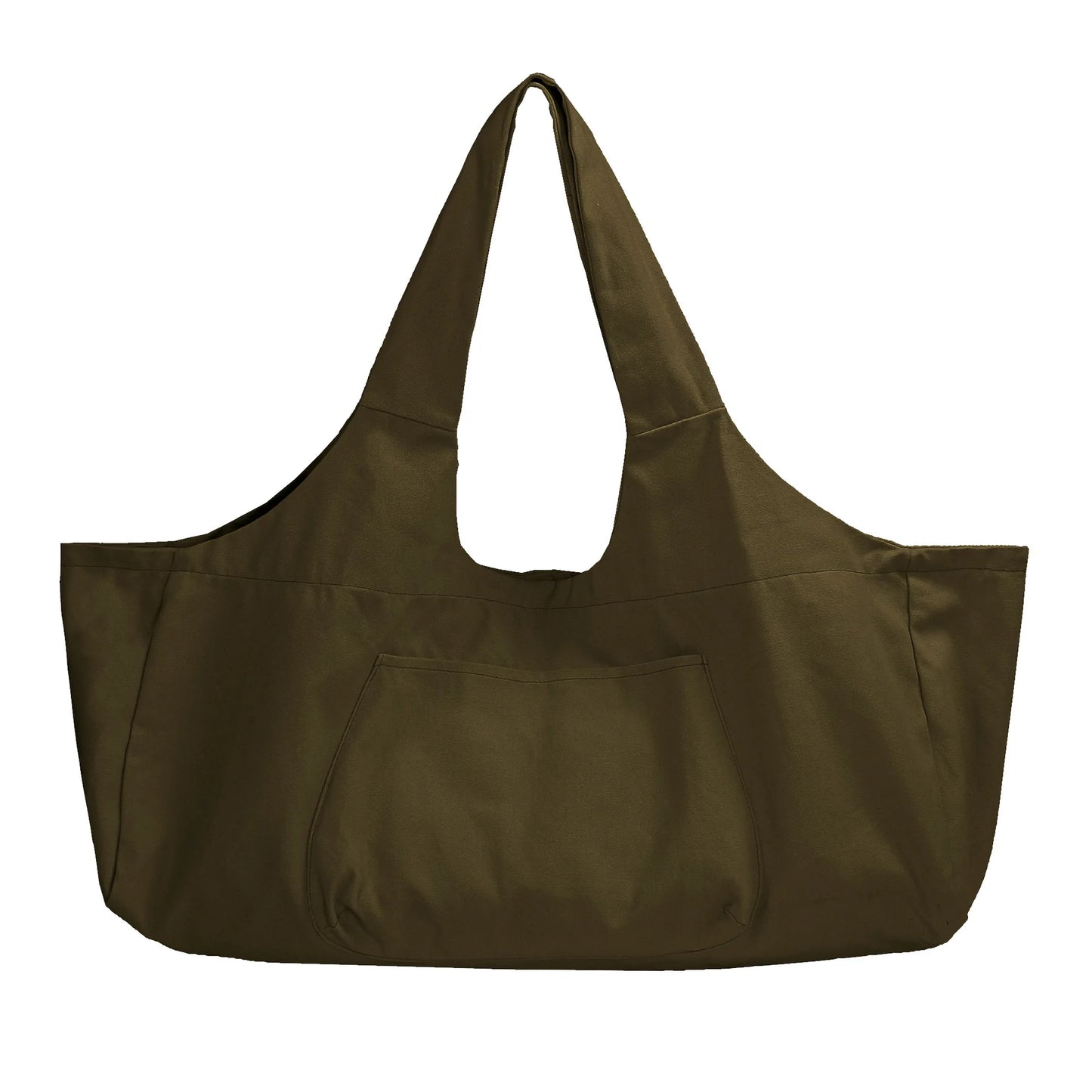 Yogamat Tas Canvas - Oversized Met Zijvak