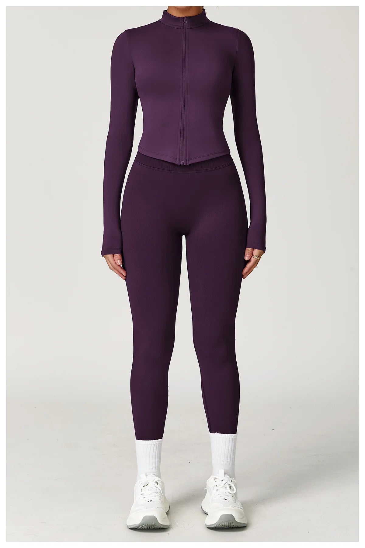 Yogaleven 3-delig Set – Sportjas, BH & Gymlegging