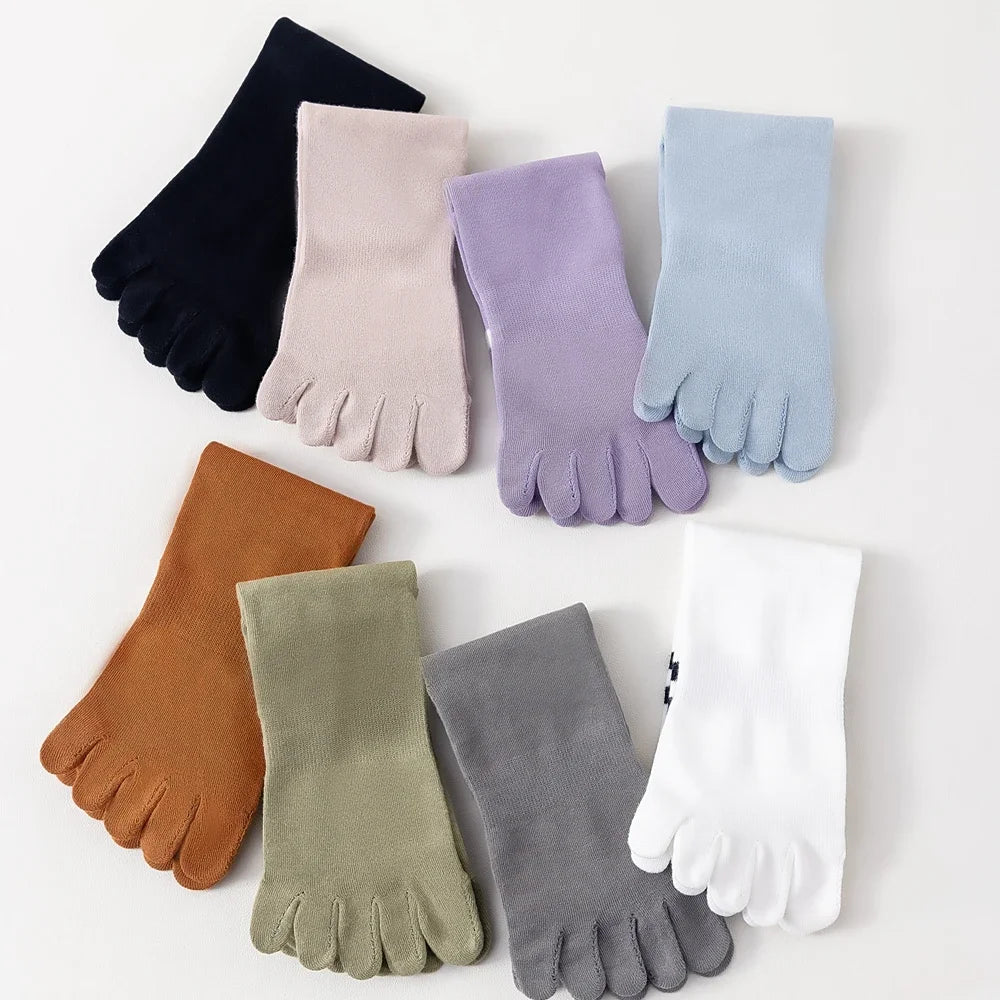 Antislip Teensokken Dames - 5 Paar Yoga & Pilates Sokken