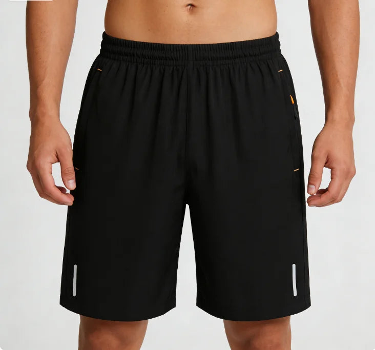 Heren Hardloopshorts – Sneldrogend met Reflecterende Streep en Elastische Taille
