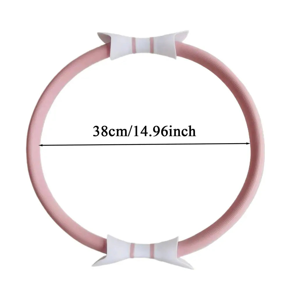 Pilates Ring 38cm - Weerstandsring met Dubbele Grip Antislip
