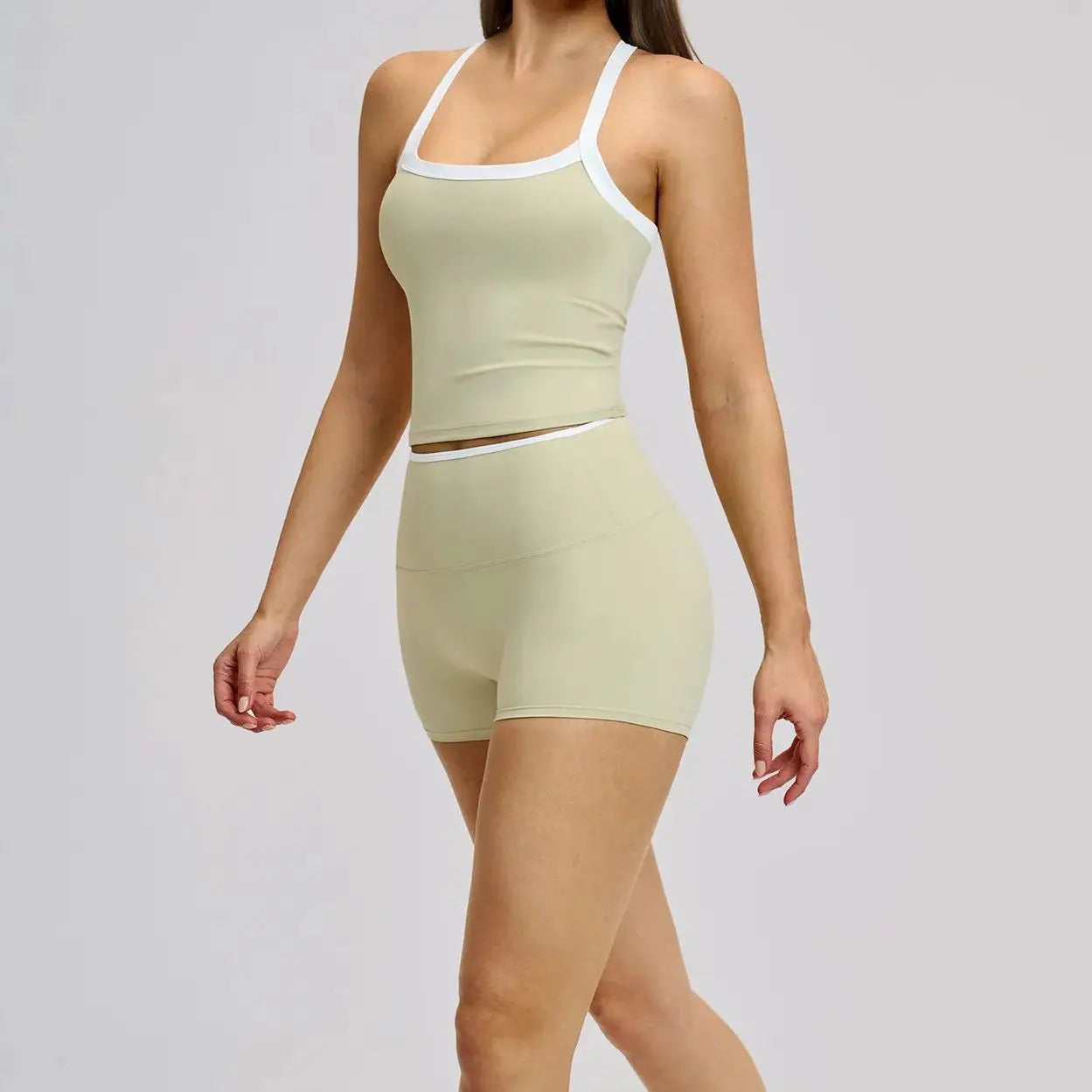 Yoga Trainingspak Dames 2-Delig - Hoge Taille