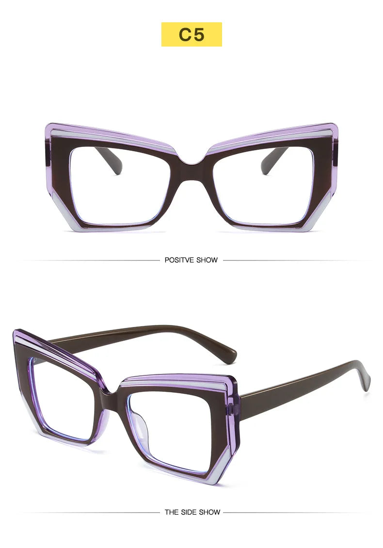 Dames Cat Eye Blauwlichtbril – Anti Blue Light