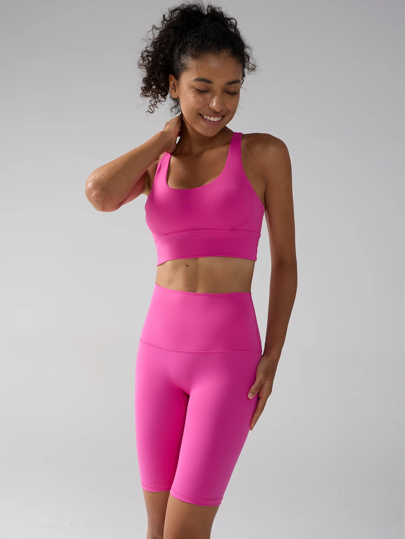 Yogaleven Shorts Set – Cross BH & Shorts Pilates