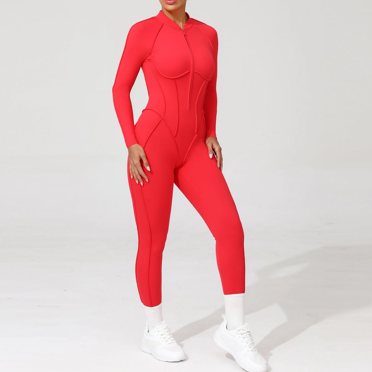 Yoga Jumpsuit Lange Mouw