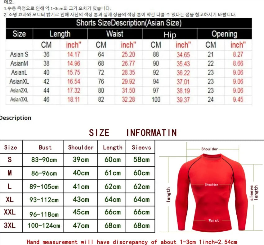 Heren Compressie Sportset (2-delig)