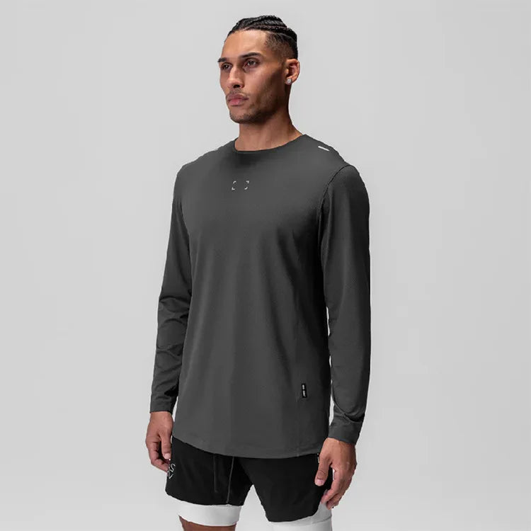 Heren Longsleeve Sporttop