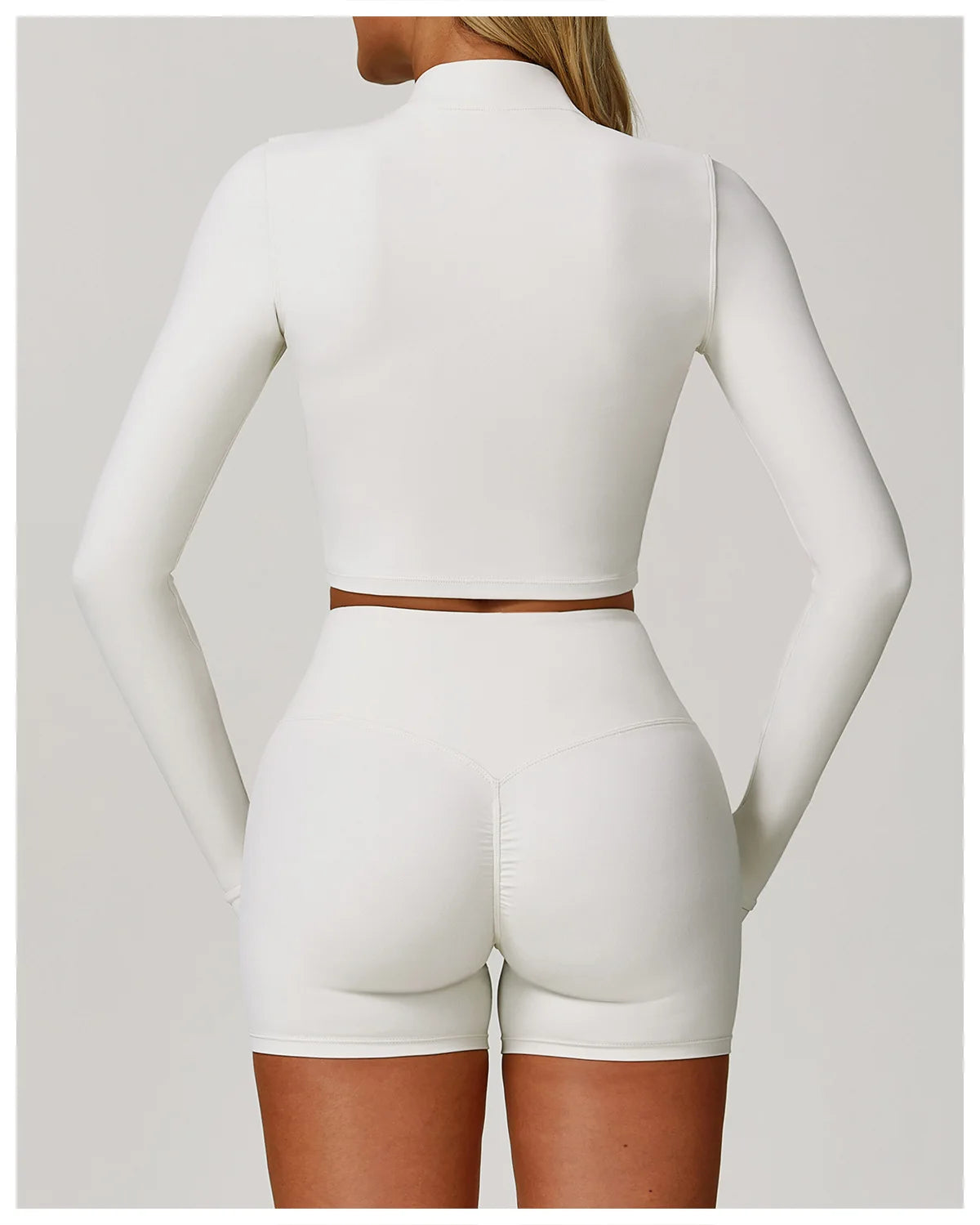 Yogaleven Slim Fit Jack – Lange Mouw Rits