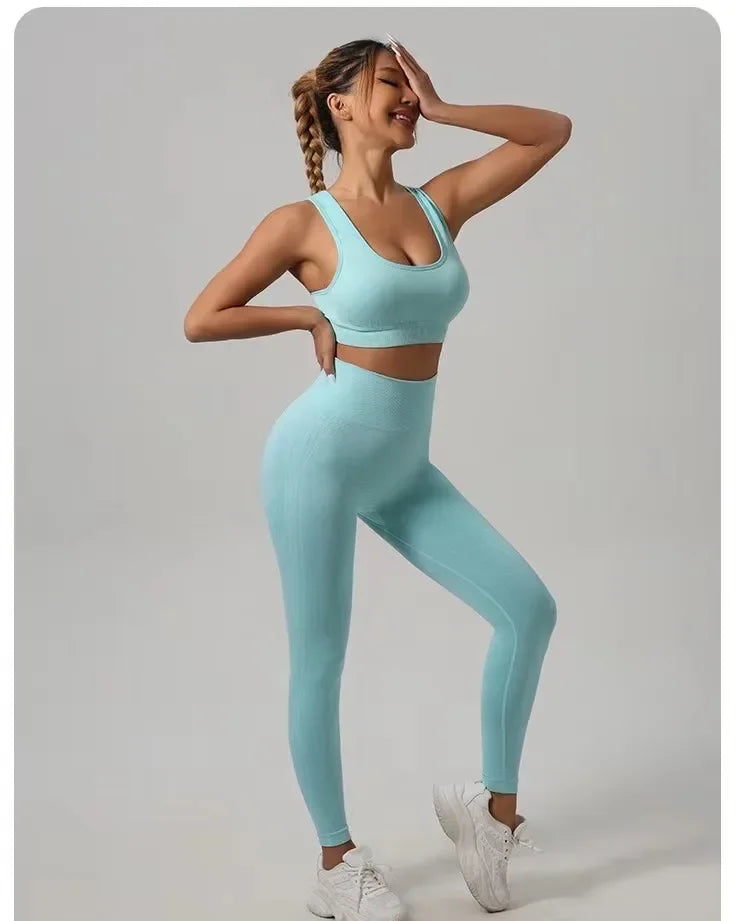 Yogaleven Beauty Back Set – Sportbeha & Heuplift Legging