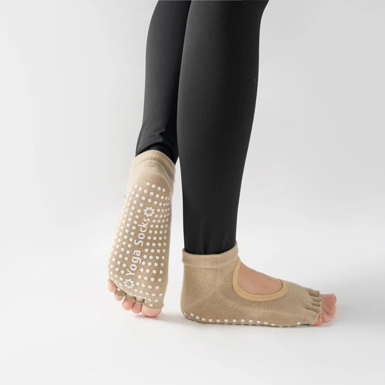 Yoga Sokken Vijf Tenen - Antislip