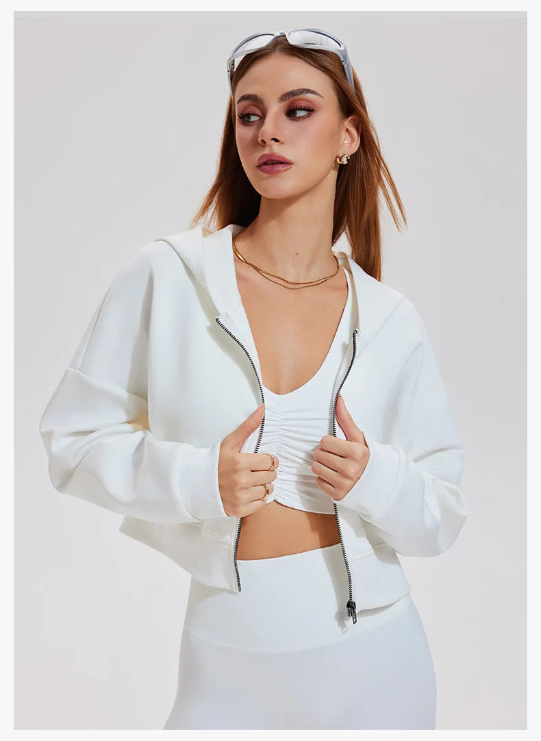 Yogaleven Zip Hoodie – Losse Herfst Jacket
