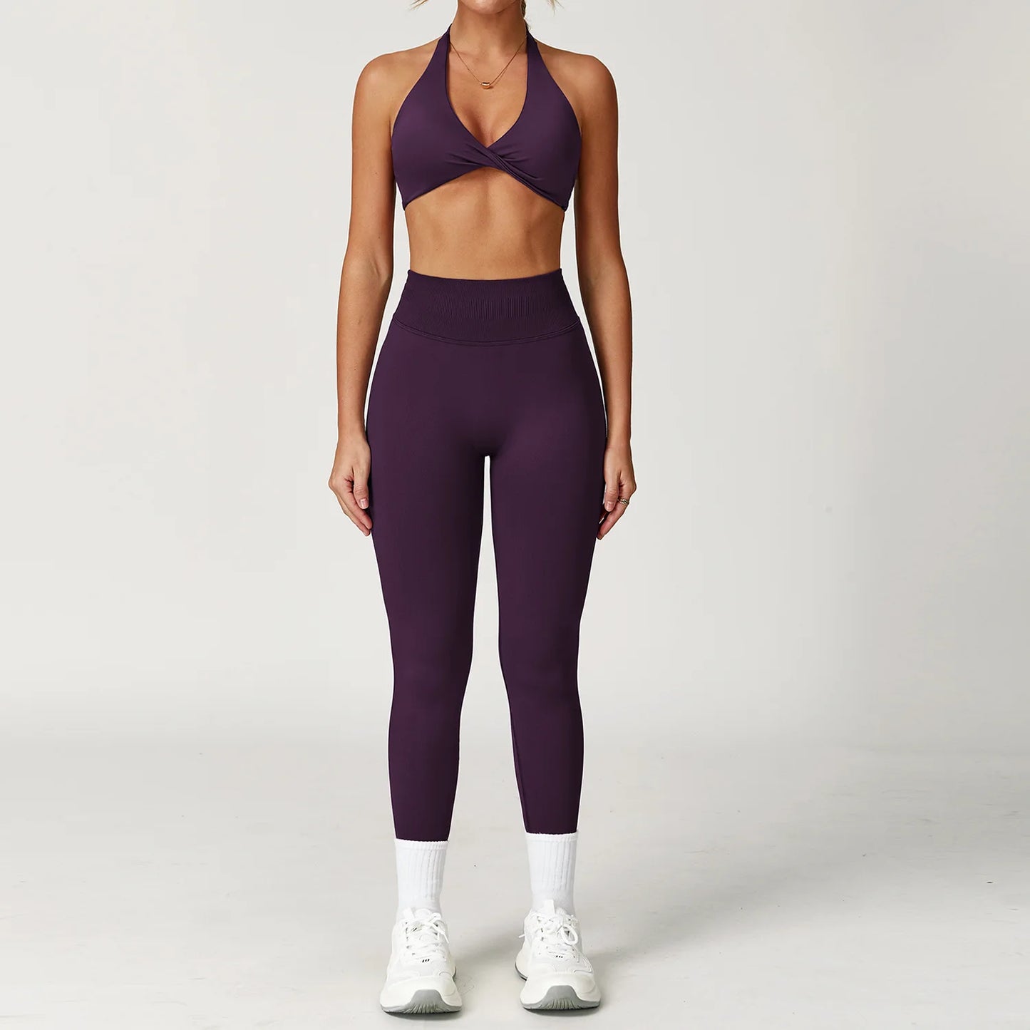 Yogaleven 3-delig Set – Sportjas, BH & Gymlegging
