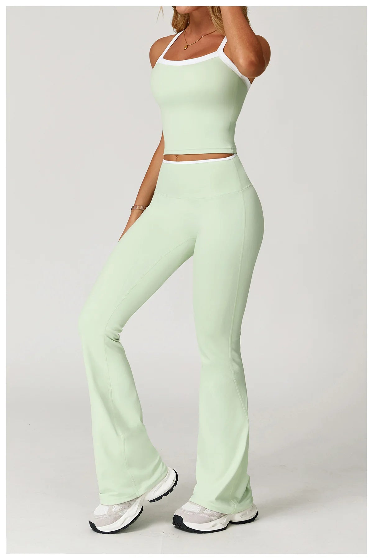 Yoga Trainingspak Dames 2-Delig - Hoge Taille