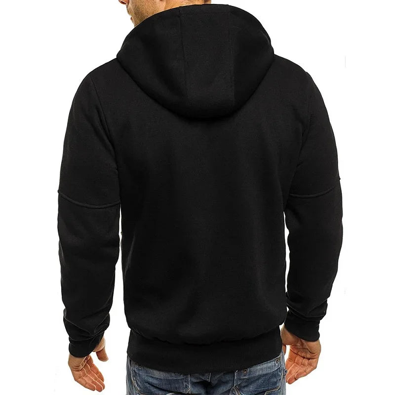 Heren Hoodie - Rits