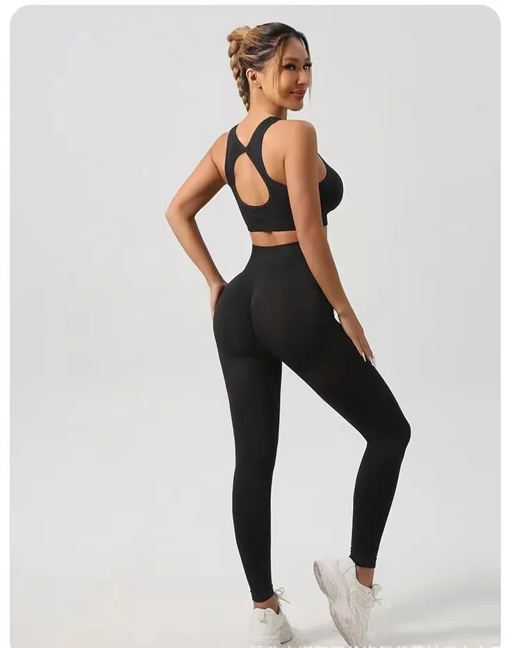 Yogaleven Beauty Back Set – Sportbeha & Heuplift Legging
