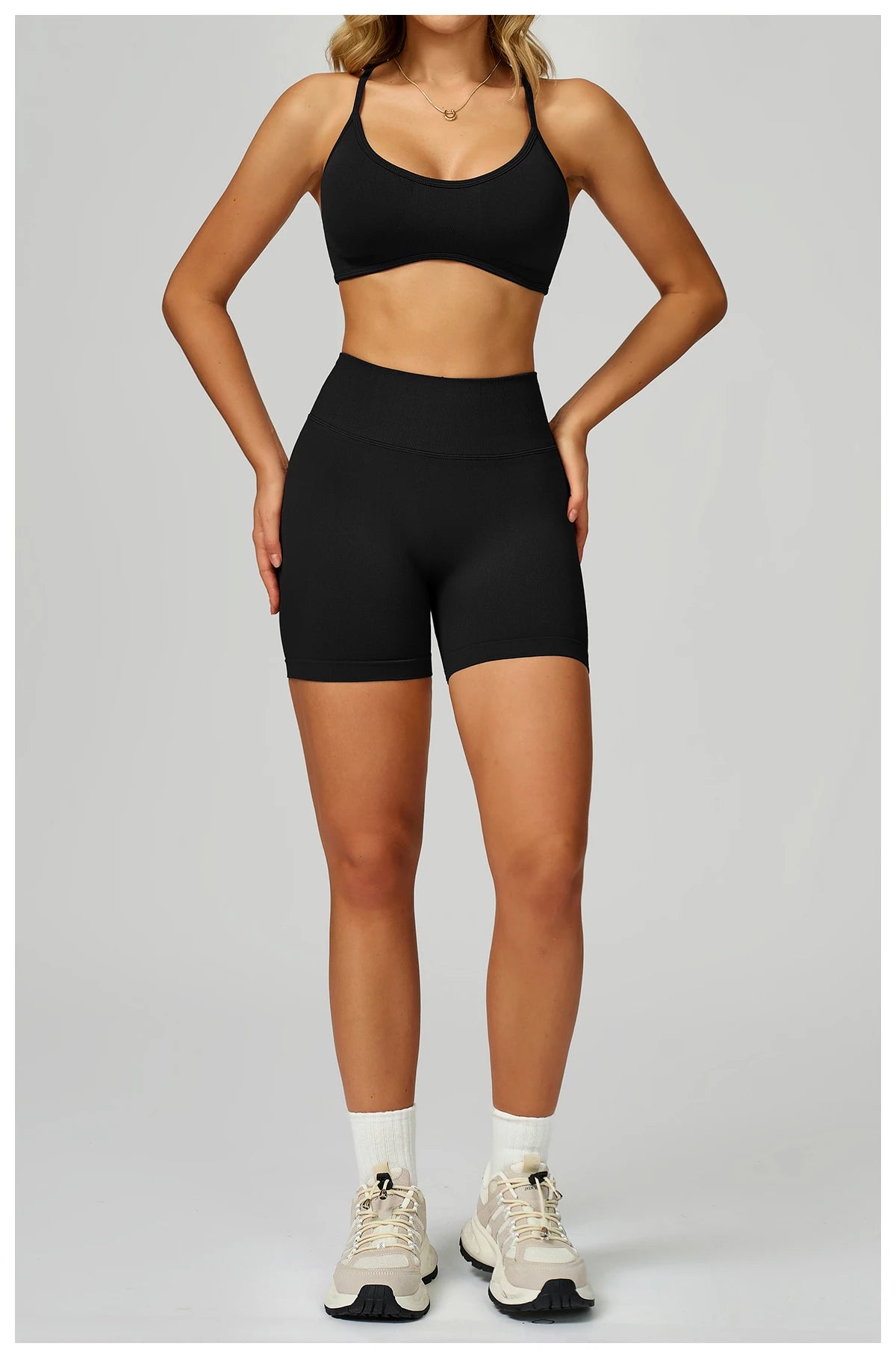 Yogaleven Flow Set – Lange Mouw Crop Top & Legging