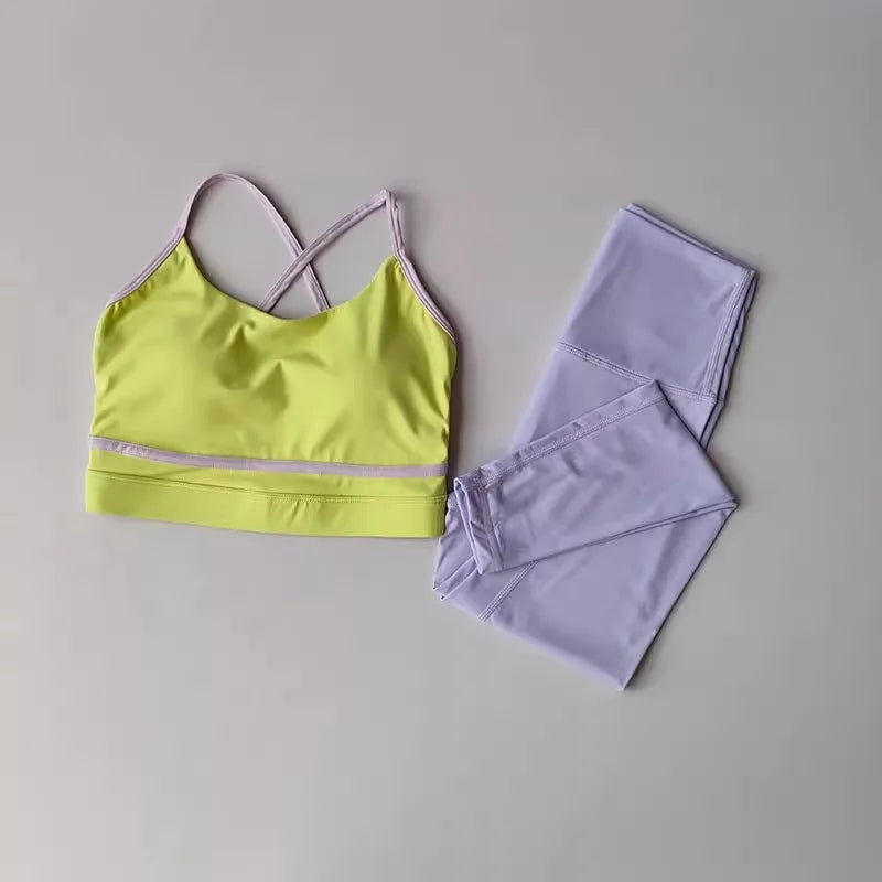 Yogaleven 2-delig Set – High Waist Legging & BH