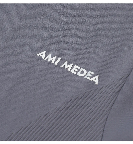 Dames Buttery Soft Crew Neck Compressie Lange Mouw - Sneldrogend Sportshirt voor Yoga Hardlopen Gym