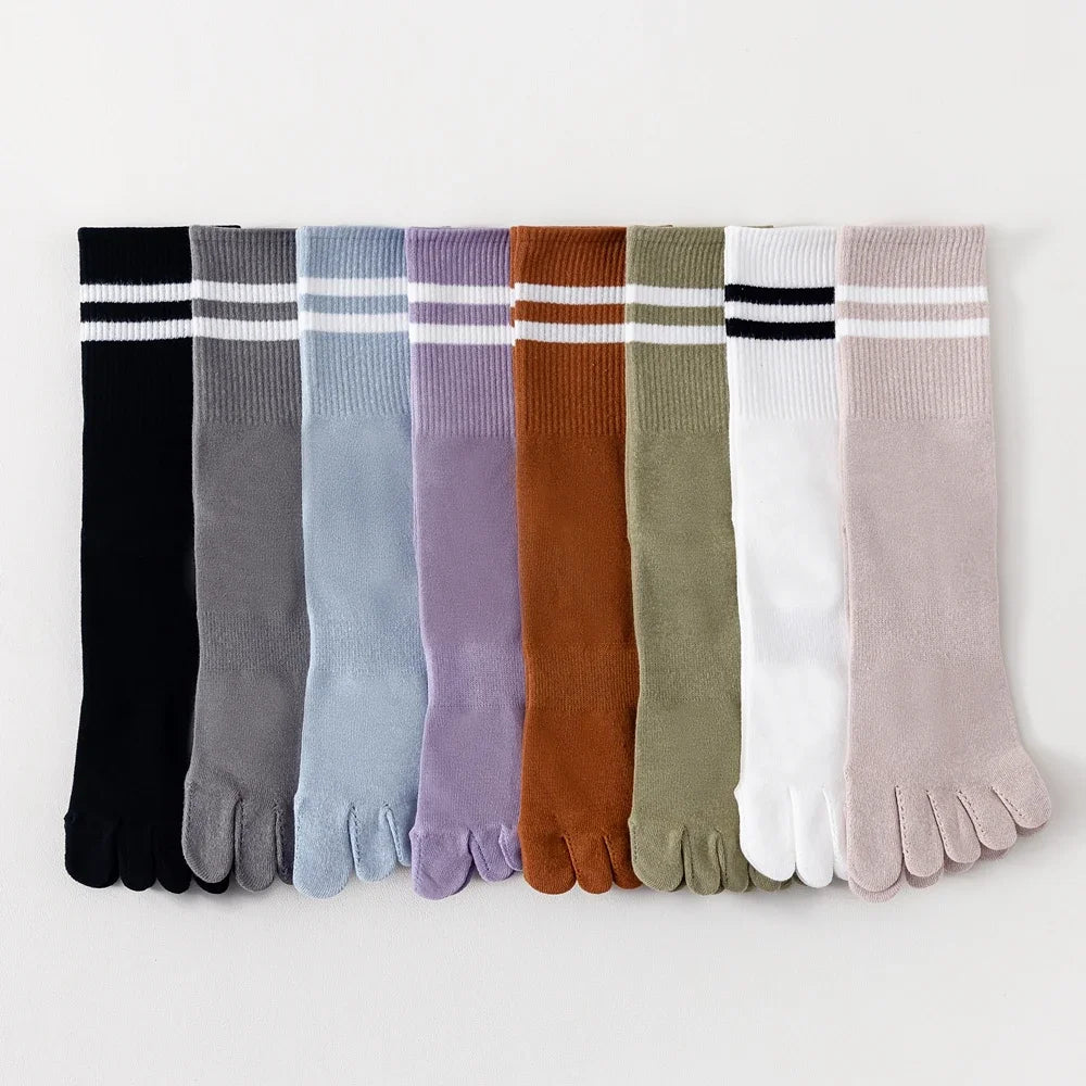 Antislip Teensokken Dames - 5 Paar Yoga & Pilates Sokken