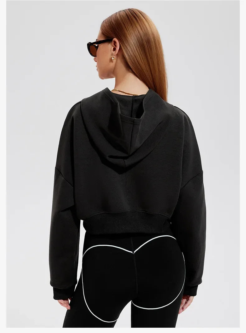 Yogaleven Zip Hoodie – Losse Herfst Jacket