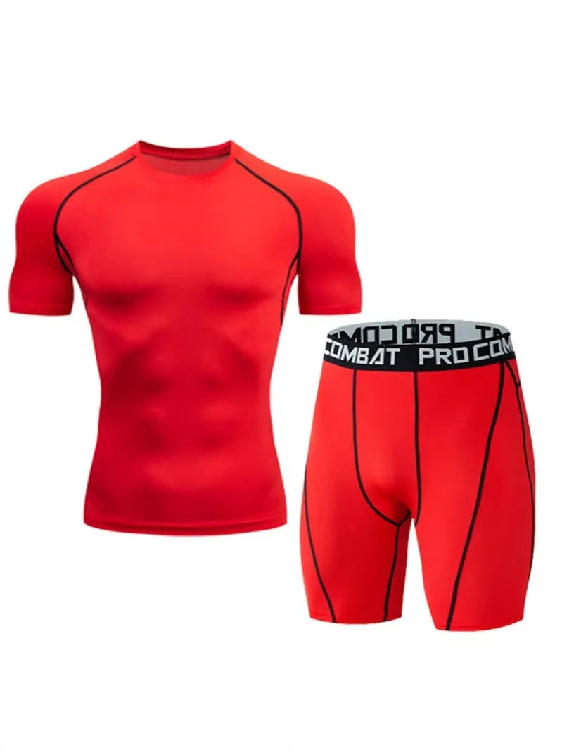 Heren Compressie Sportset (2-delig)