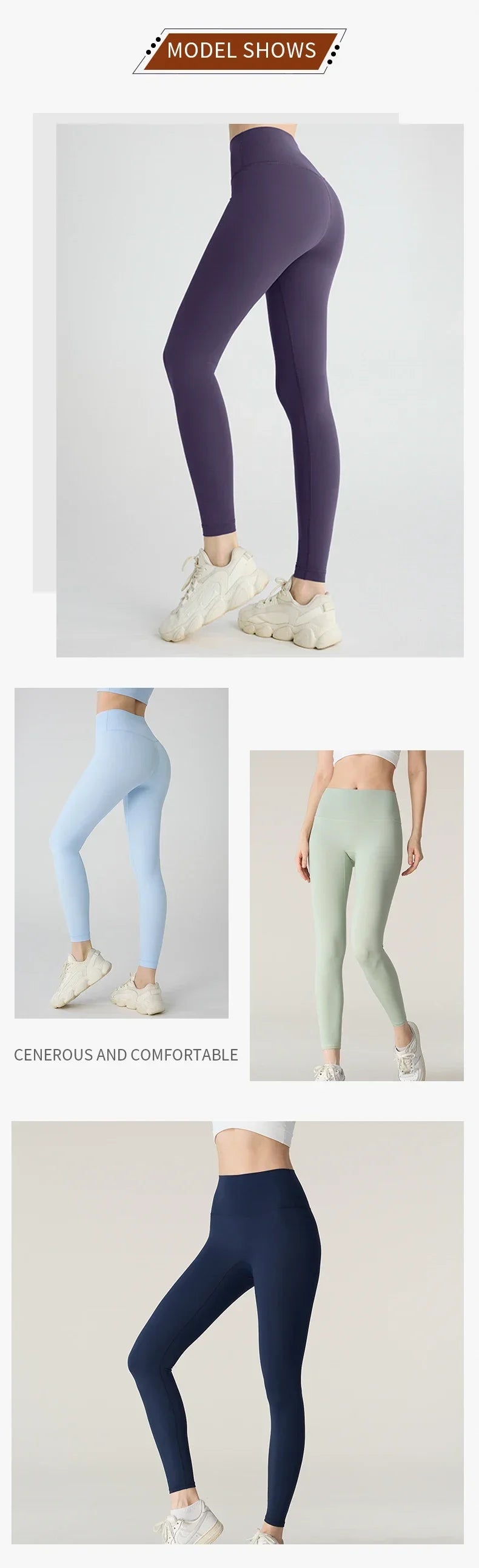 Sportlegging Hip Lifting - Naadloos